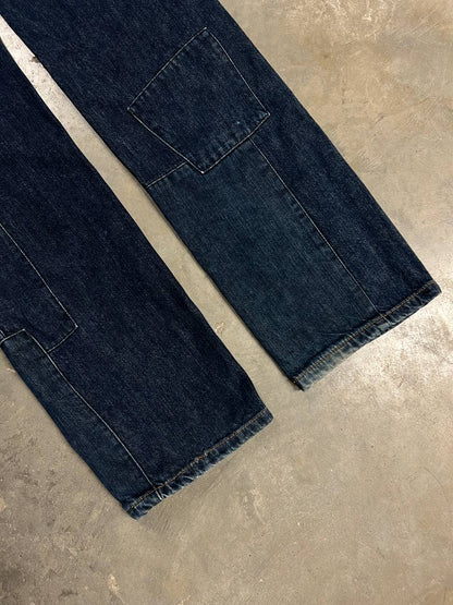 00s Vintage Dolce & Gabbana Patchwork Jeans