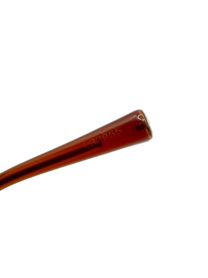00s Vintage Chanel 4003 Brown Rimless Sunglasses