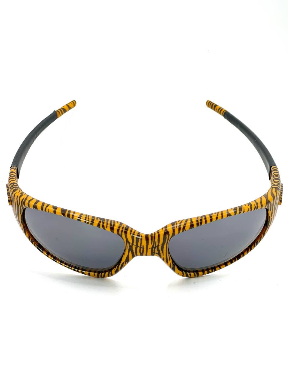 1996 Vintage Oakley Straight Jacket Bengal / Black Iridium Sunglasses