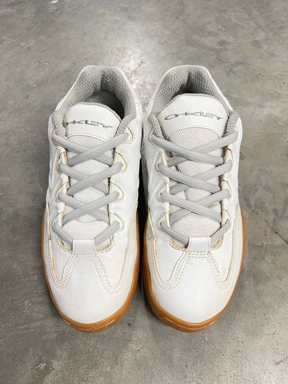 00s Vintage Oakley Radar Skate Shoes White