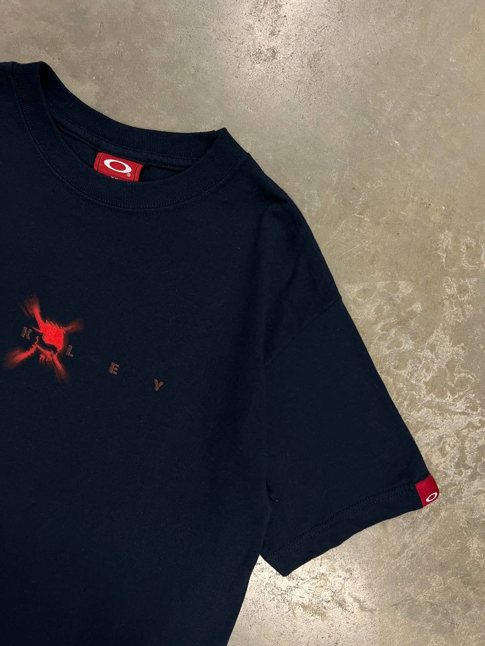 00s Vintage Oakley Skull T-Shirt 3D Print