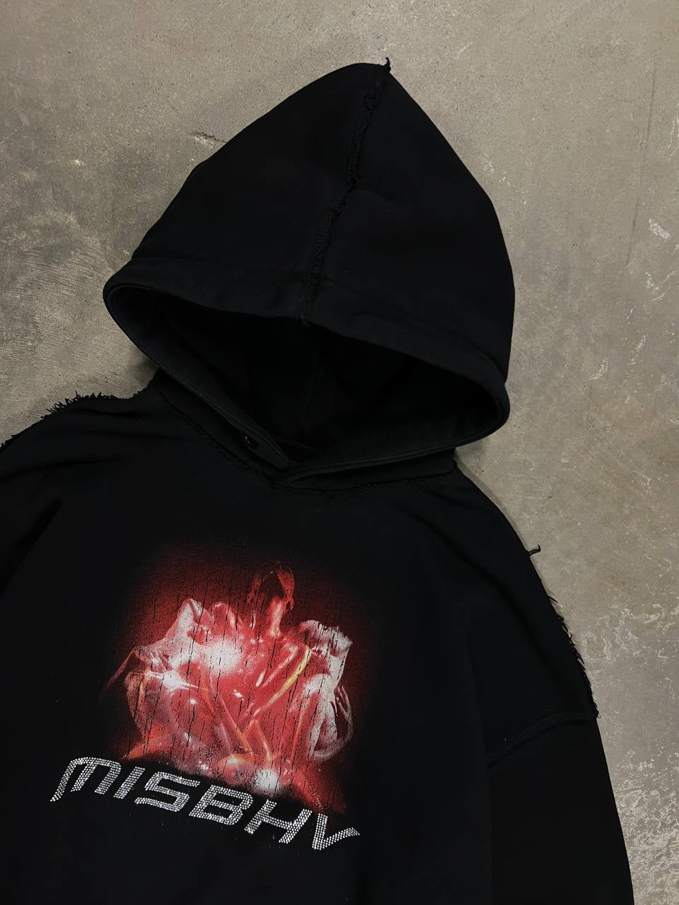 Misbhv Rhinestones Hot Babes Hoodie