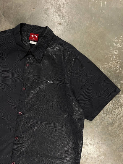 00s Vintage Oakley Optical Illusion Shirt