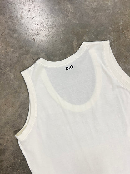00s Vintage Dolce & Gabbana Tank Top Shirt
