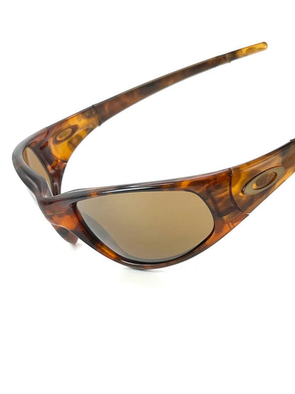 1996 Oakley Straight Jacket Tortoise / Gold Iridium Sunglasses