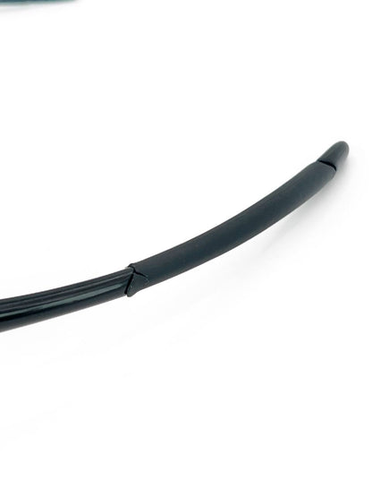 2000 Vintage Oakley XX Twenty Polished Black / Black Iridium Sunglasses