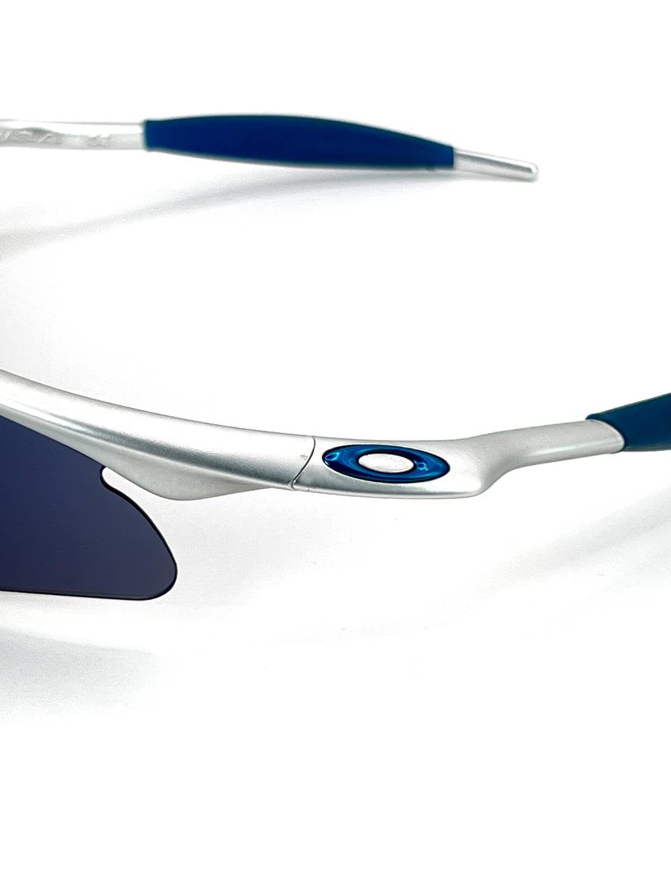 1999 Vintage Oakley New M Frame Hybrid S FMJ 5.56 Ice Iridium Sunglasses