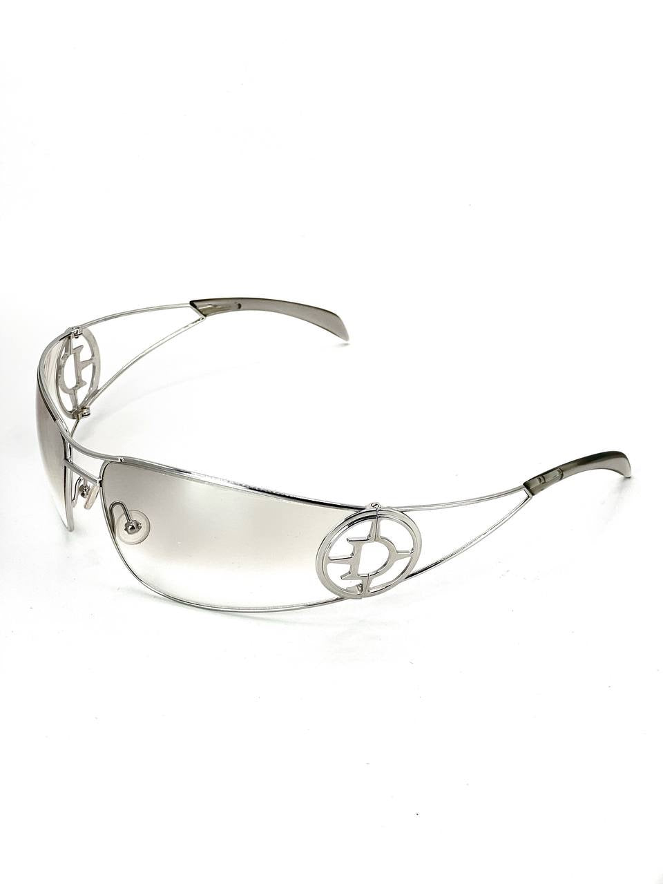 00s Vintage Dior Calandre Sunglasses