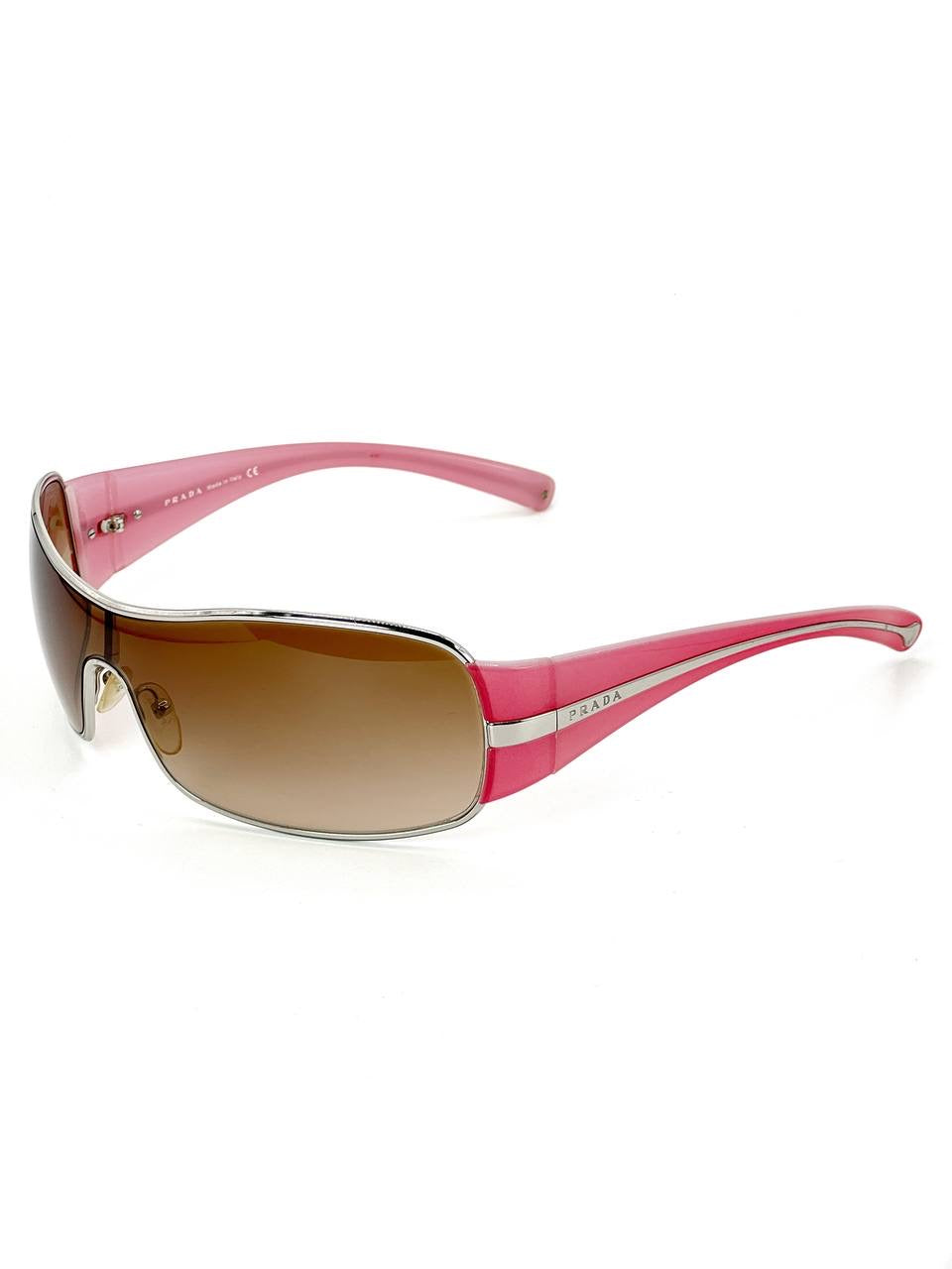 Vintage Prada Pink Mask Sunglasses