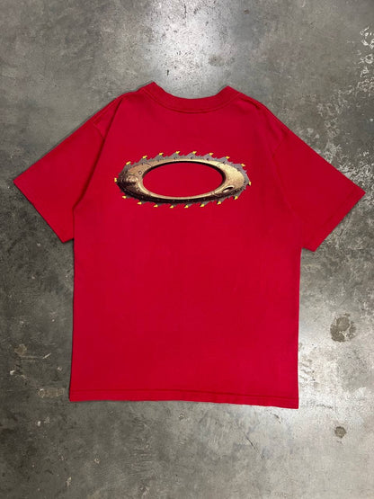 90s Vintage Oakley Software Chop Saw T-Shirt