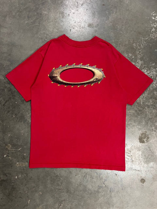 90s Vintage Oakley Software Chop Saw T-Shirt