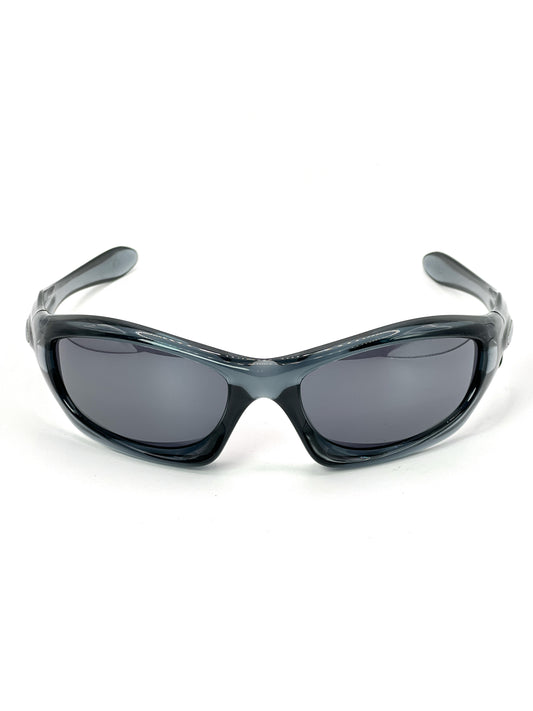 2003 Vintage Oakley Monster Dog Gen 1 Crystal Black Sunglasses