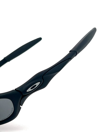 2004 Vintage Oakley Unknown Matte Black / Black Iridium Polarized Sunglasses