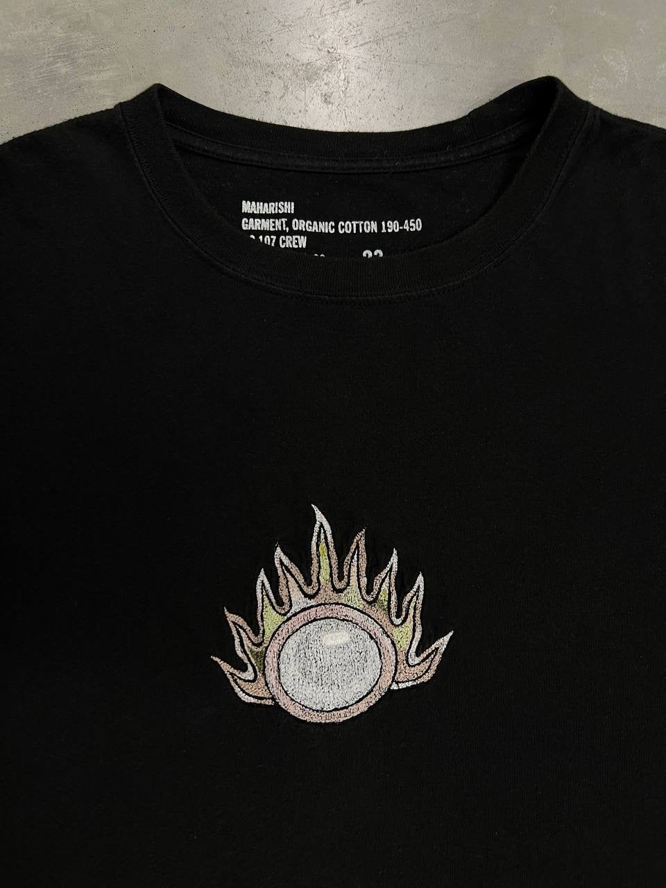 Maharishi T-Shirt Embroidered Logo