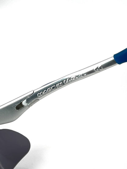 1999 Vintage Oakley New M Frame Hybrid S FMJ 5.56 Ice Iridium Sunglasses