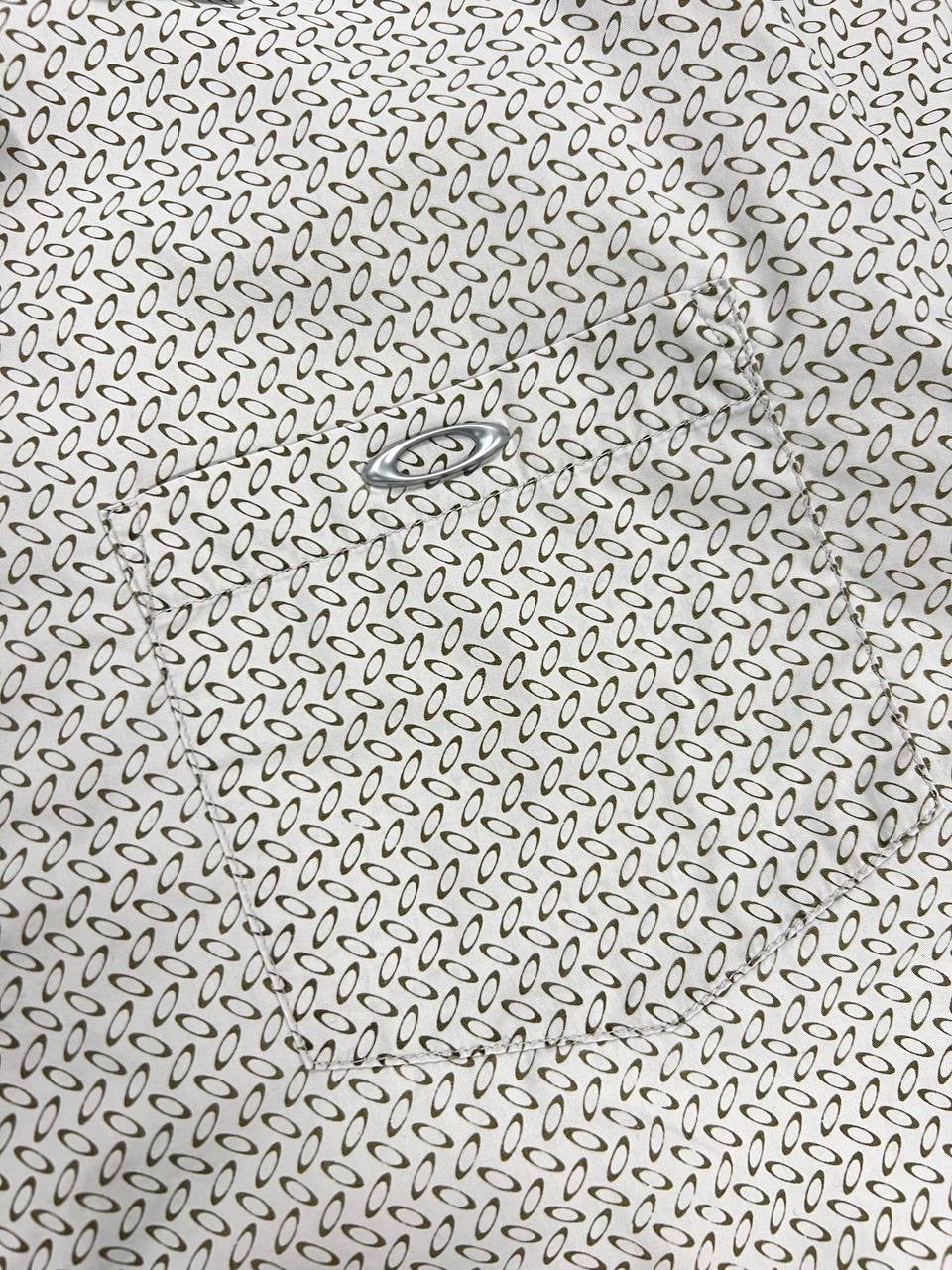 00s Vintage Oakley Icon Multilogo Shirt