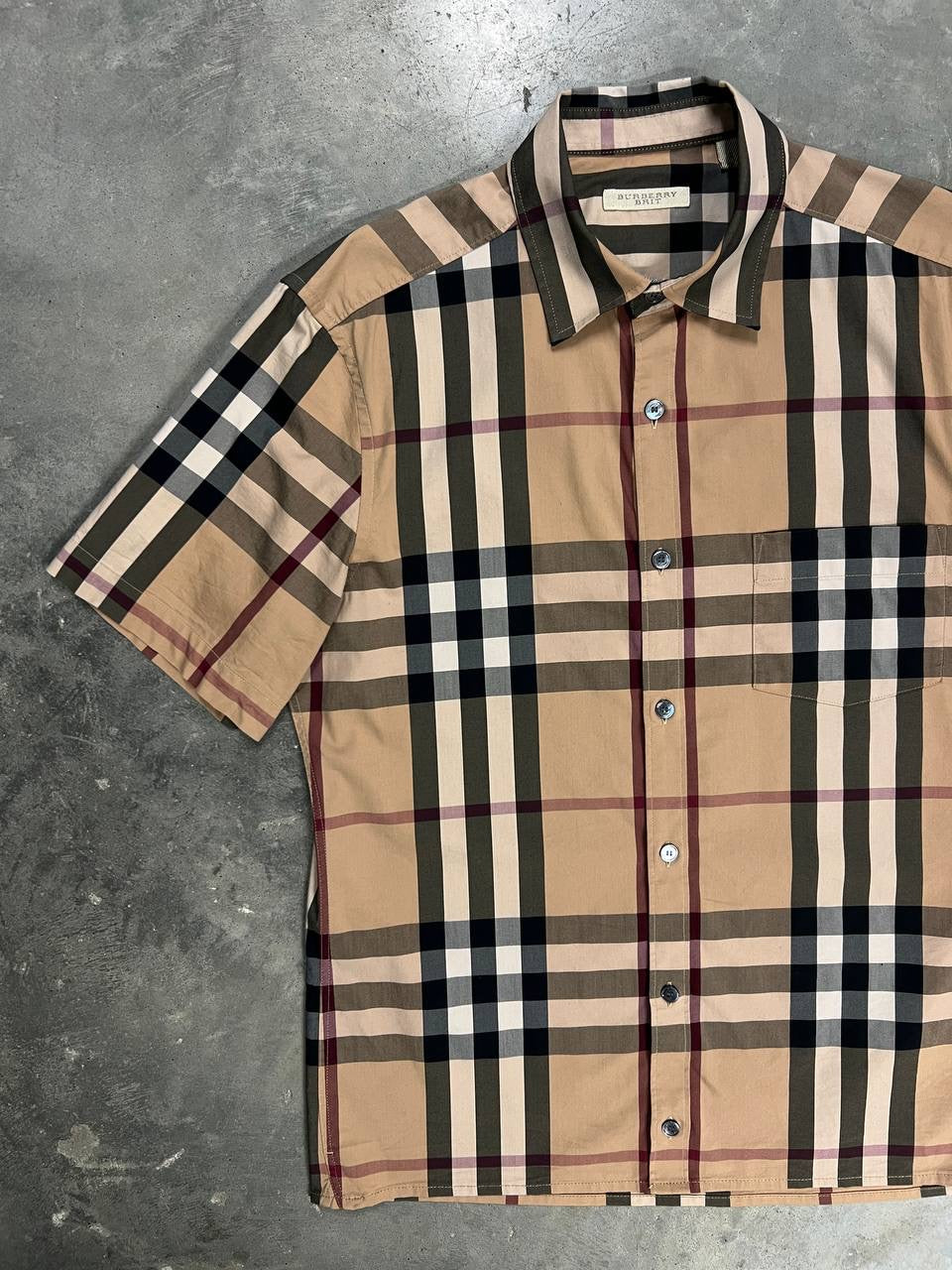 Burberry Nova Check Short Sleeve Shirt