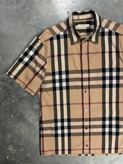 Burberry Nova Check Short Sleeve Shirt