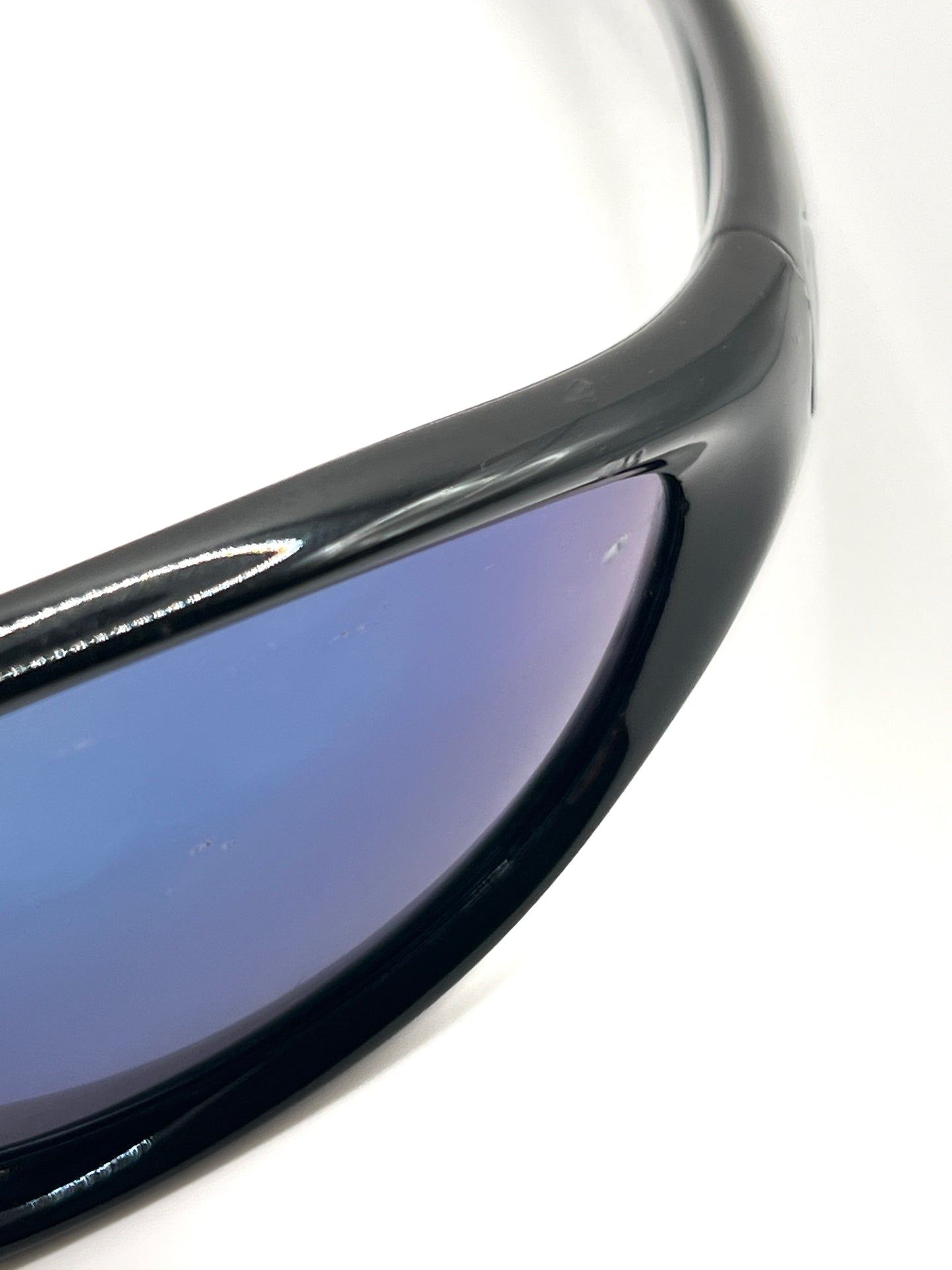 2000 Vintage Oakley XX Twenty Polished Black Ice Iridium Sunglasses