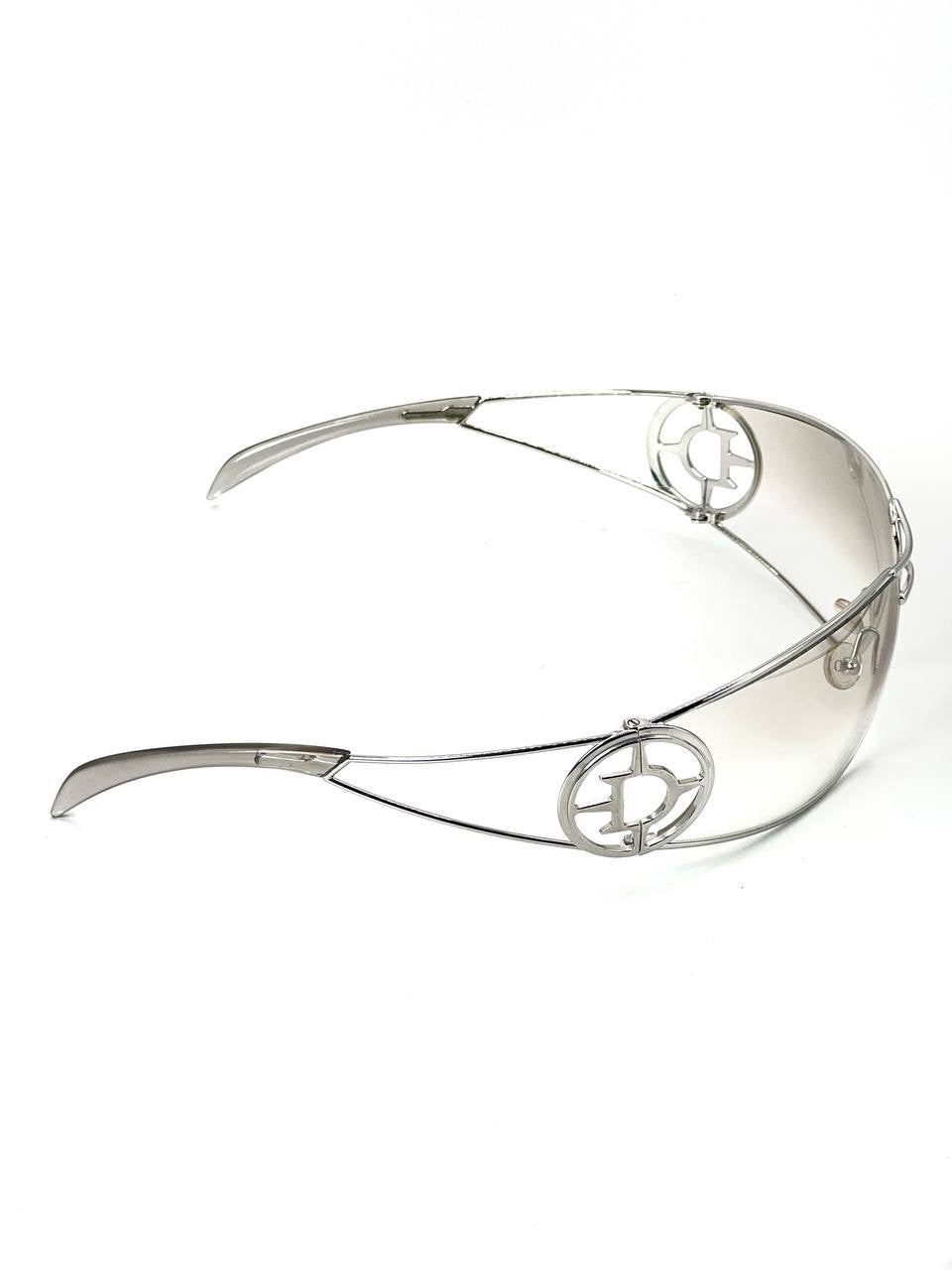 00s Vintage Dior Calandre Sunglasses