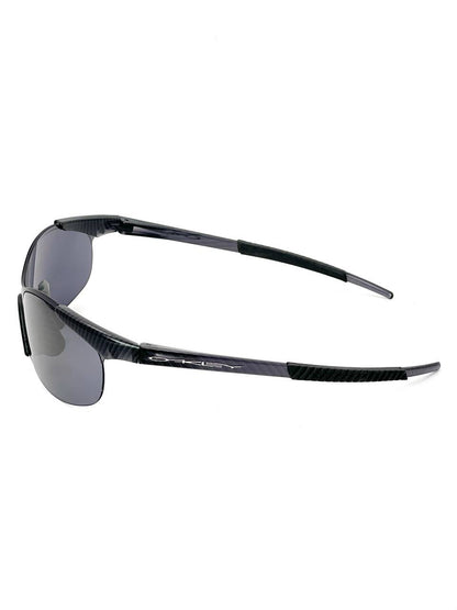 1994 Oakley Zero 0.4 Squared Sleet / Black Iridium Sunglasses