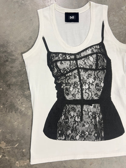 00s Vintage Dolce & Gabbana Tank Top Shirt
