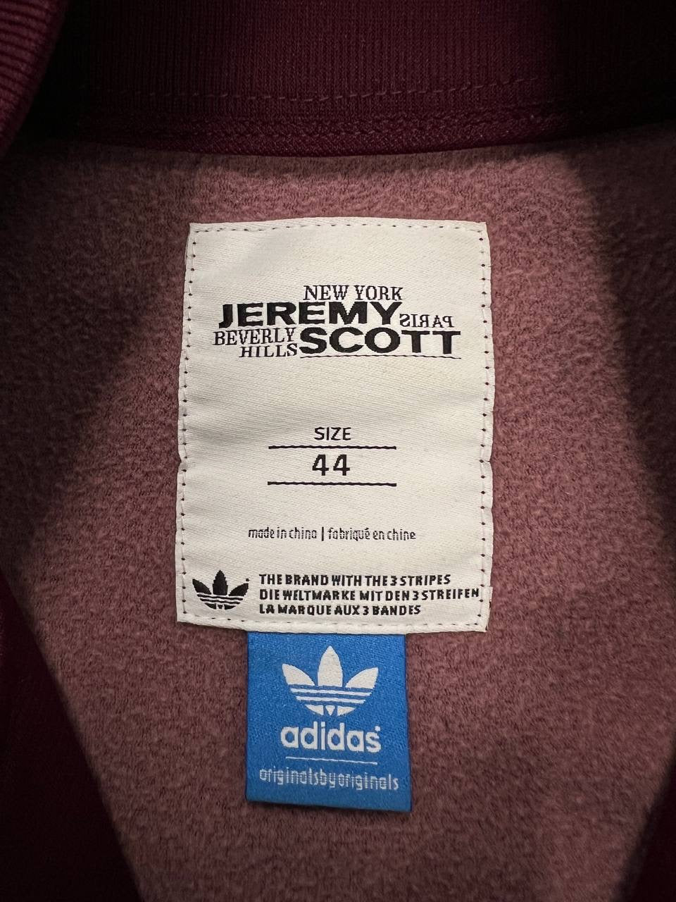 Women’s Adidas x Jeremy Scott Track Top Jacket