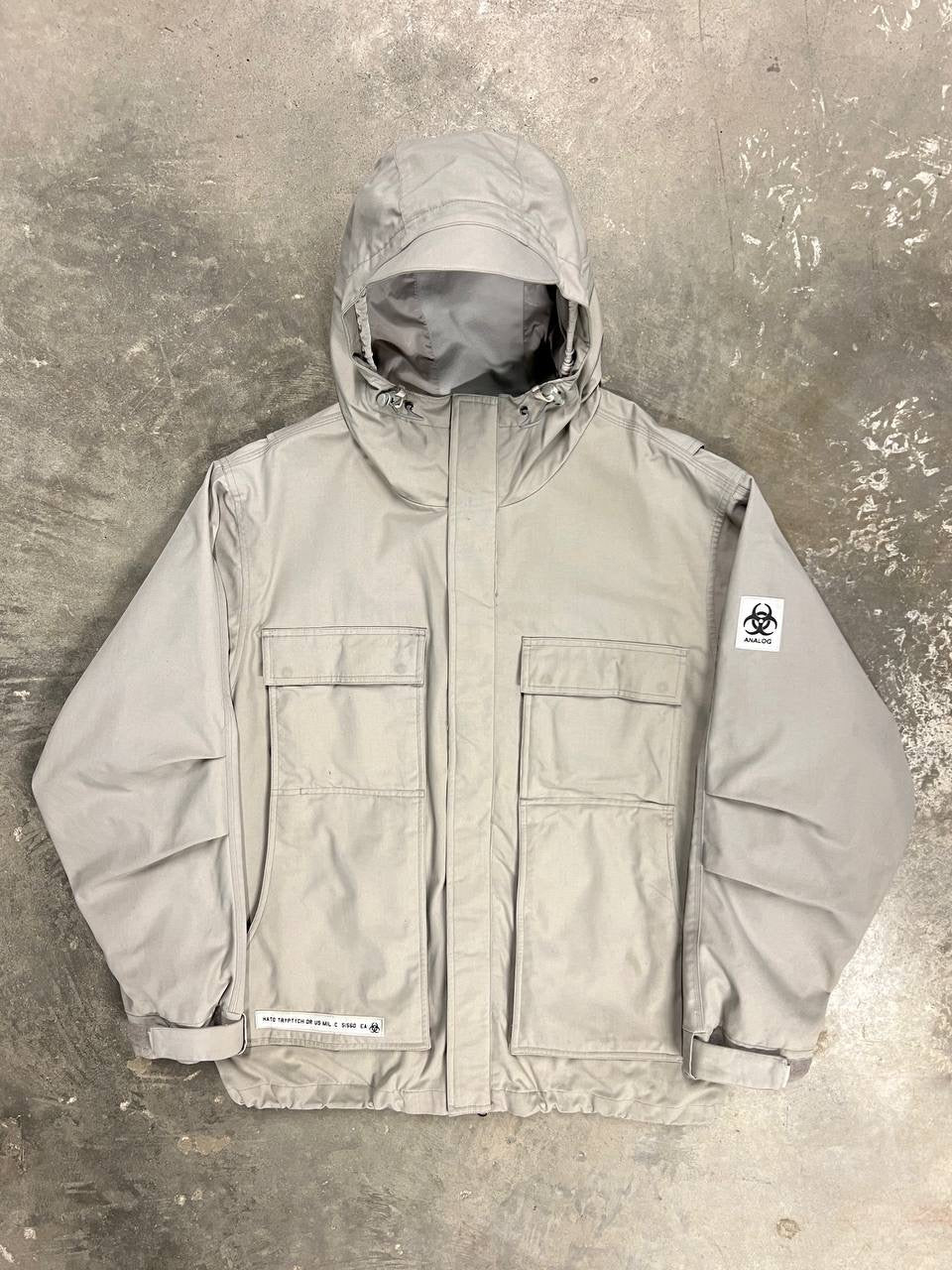 00s Vintage Analog Biohazard Jacket