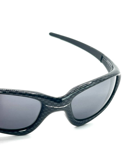 1999 Vintage Oakley Straight Jacket Carbon Fiber / Black Iridium Sunglasses
