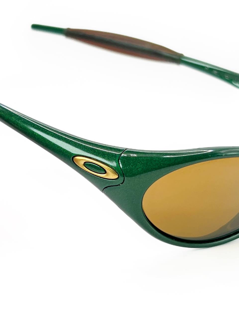 1999 Vintage Oakley Eye Jacket Joker / Gold Iridium Sunglasses