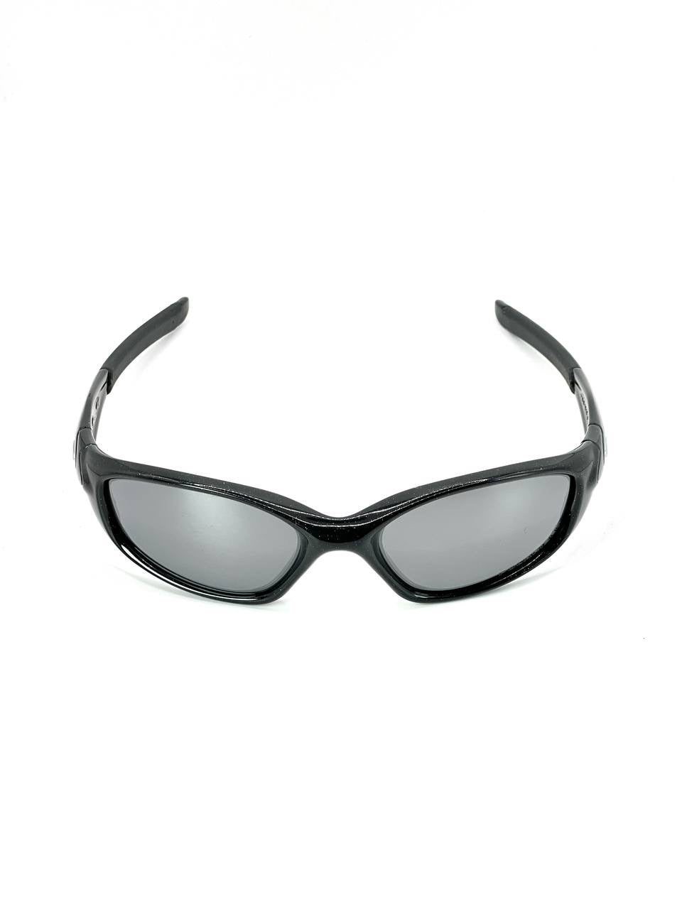 2007 Oakley Minute 2.0 Metallic Black / Black Iridium Polarized Sunglasses