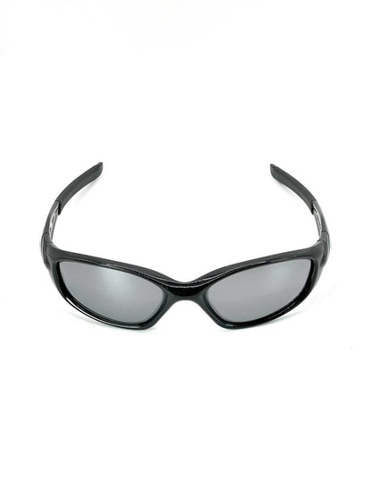 2007 Oakley Minute 2.0 Metallic Black / Black Iridium Polarized Sunglasses