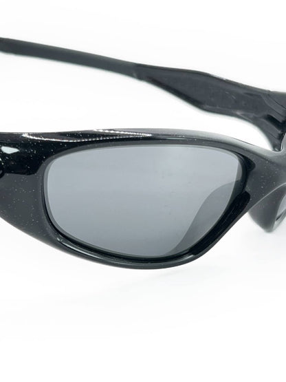 2007 Oakley Minute 2.0 Metallic Black / Black Iridium Polarized Sunglasses