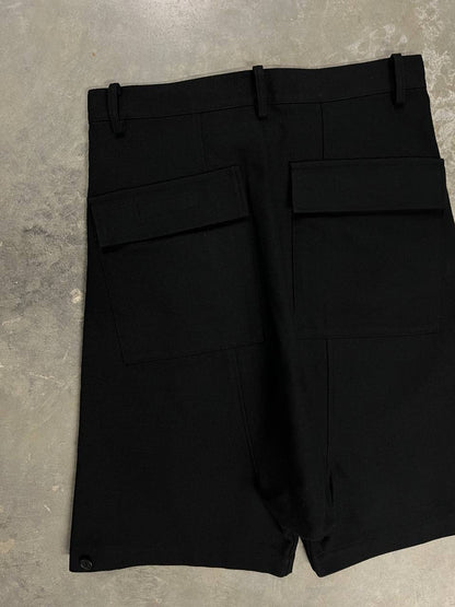 2001 Vintage Yohji Yamamoto Regulation Wool Shorts