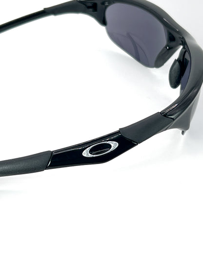 2002 Vintage Oakley Half Jacket Black Sunglasses