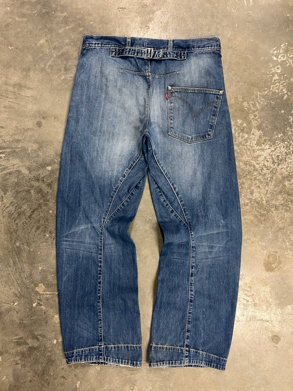 Vintage Levi’s Engineered Jeans Buckle Back 4 Pocket Denim