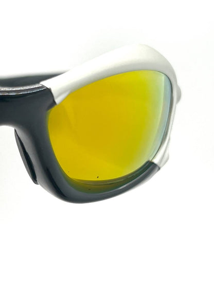 2003 Vintage Oakley Splice FMJ 5.56 - Polished Black Fire Iridium Sunglasses