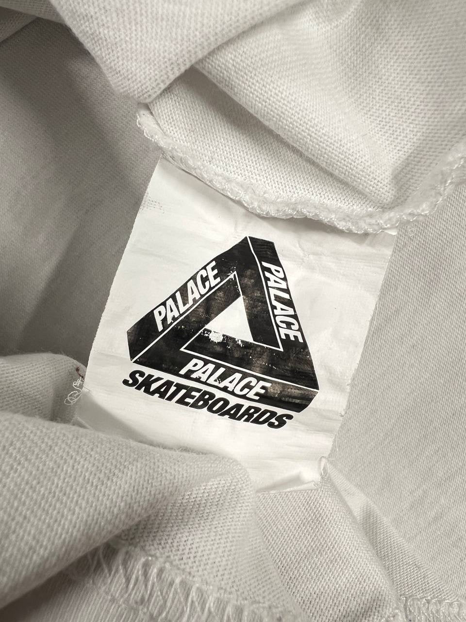 Palace 360 Degree White Long Sleeve T-Shirt