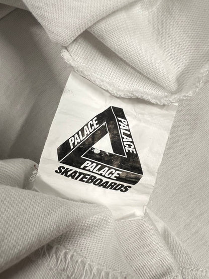 Palace 360 Degree White Long Sleeve T-Shirt
