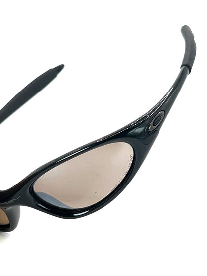 1999 Oakley Minute Gen 2 Jet Black / Titanium Iridium Sunglasses