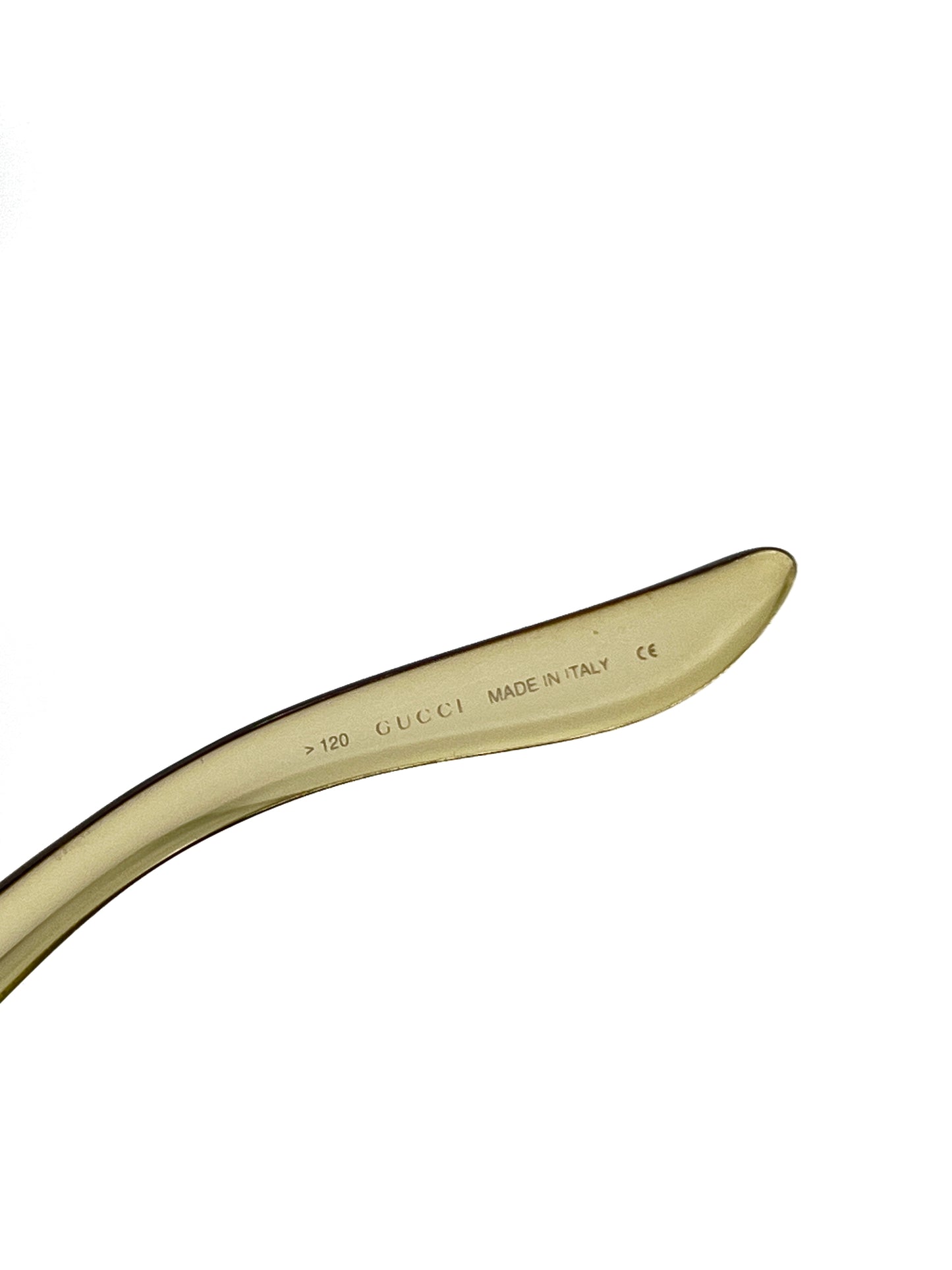 00s Vintage Gucci Gold Gradient Sunglasses Tom Ford Era GG2454