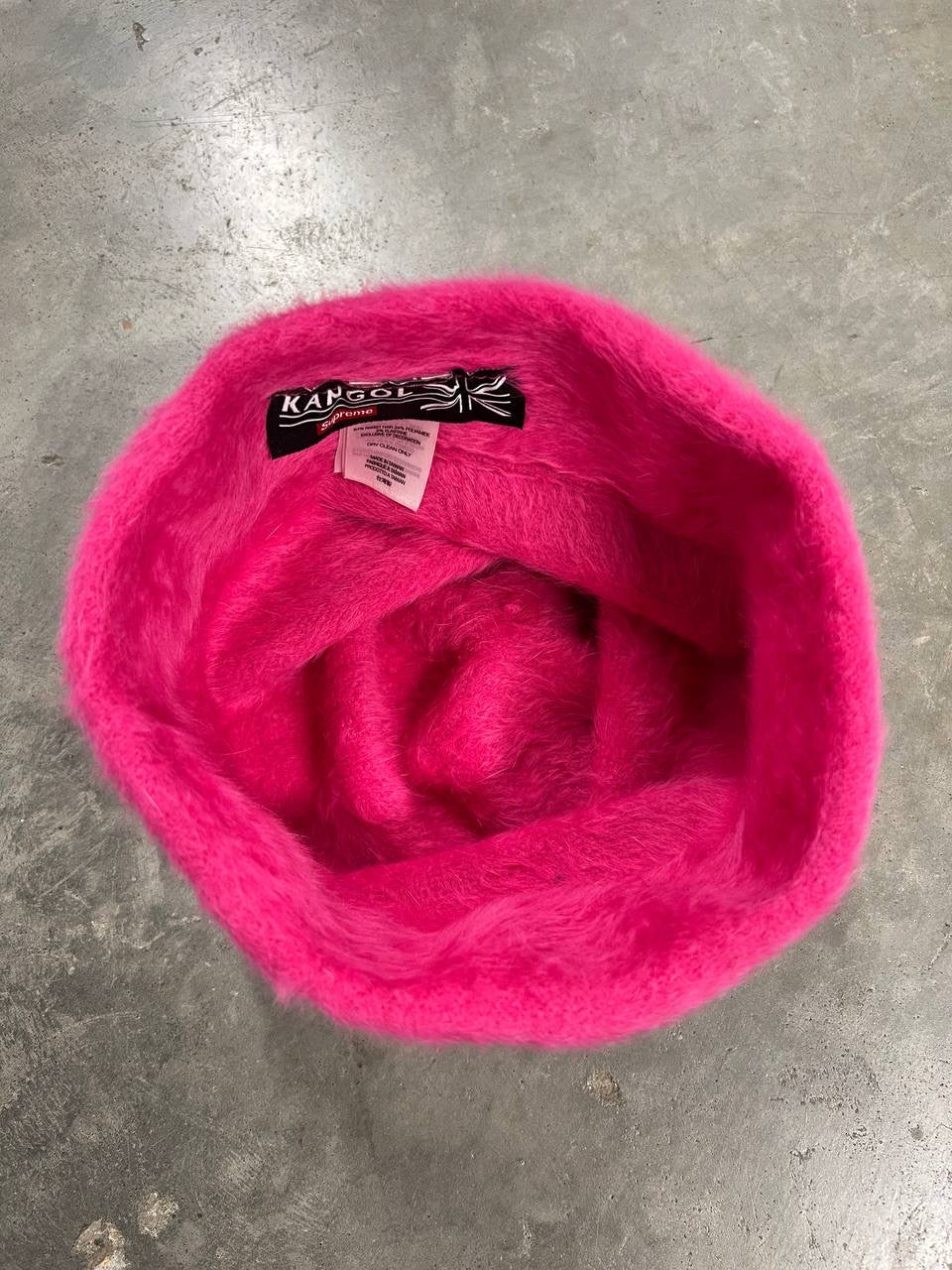 Supreme x Kangol Pink Beanie Hat