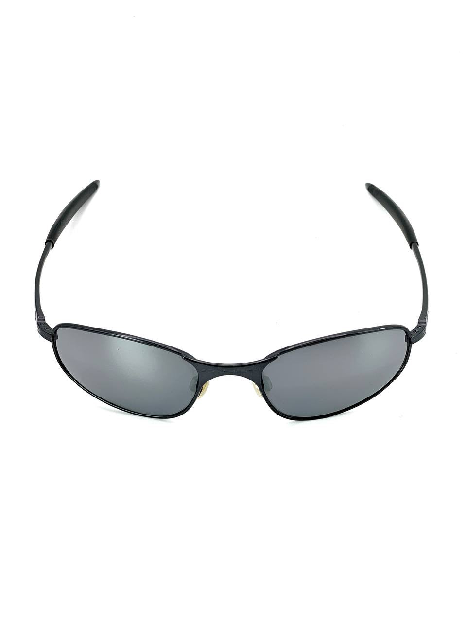 2000 Vintage Oakley A Wire 2.0 Dark / Black Iridium Sunglasses