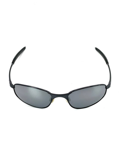 2000 Vintage Oakley A Wire 2.0 Dark / Black Iridium Sunglasses