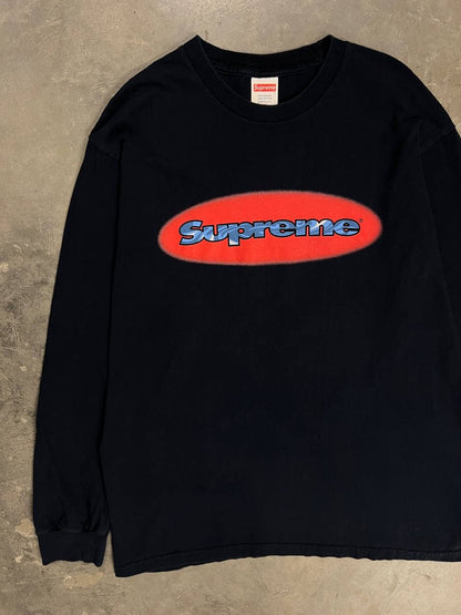 2018 Supreme Ripple Long Sleeve T-Shirt