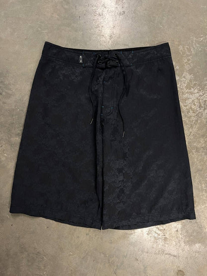 00s Vintage Oakley Multilogo Skull Shorts