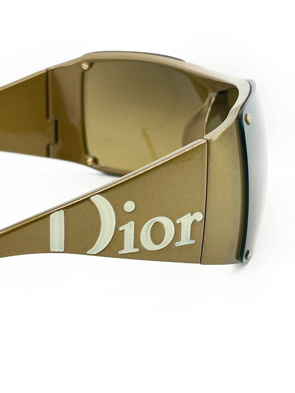 2006 Vintage Dior Overshine 2 Gold Sunglasses