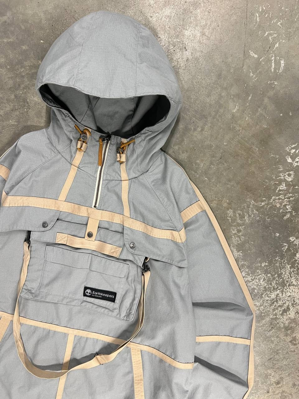Timberland x Christopher Raeburn Earthkeepers Tapered Seams Detachable Bag Anorak Jacket