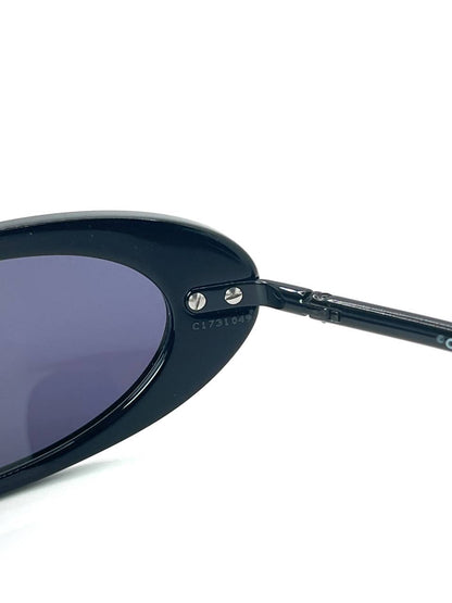 00s Vintage Chanel 5035 Black Sunglasses