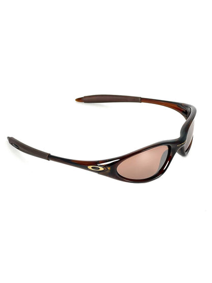1998 Vintage Oakley Minute Gen 2 Polished Rootbeer/ VR28 Sunglasses